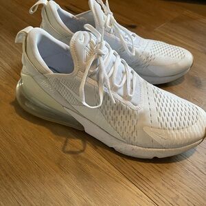 Nike Air Max 270 Triple White Sneakers